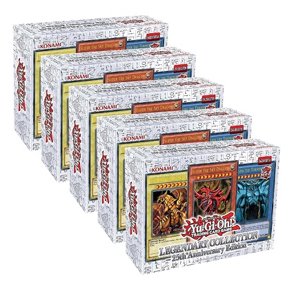Yu-Gi-Oh Legendary Collection 25th Anniversary Edition Display Box (5 Mini-Boxes)